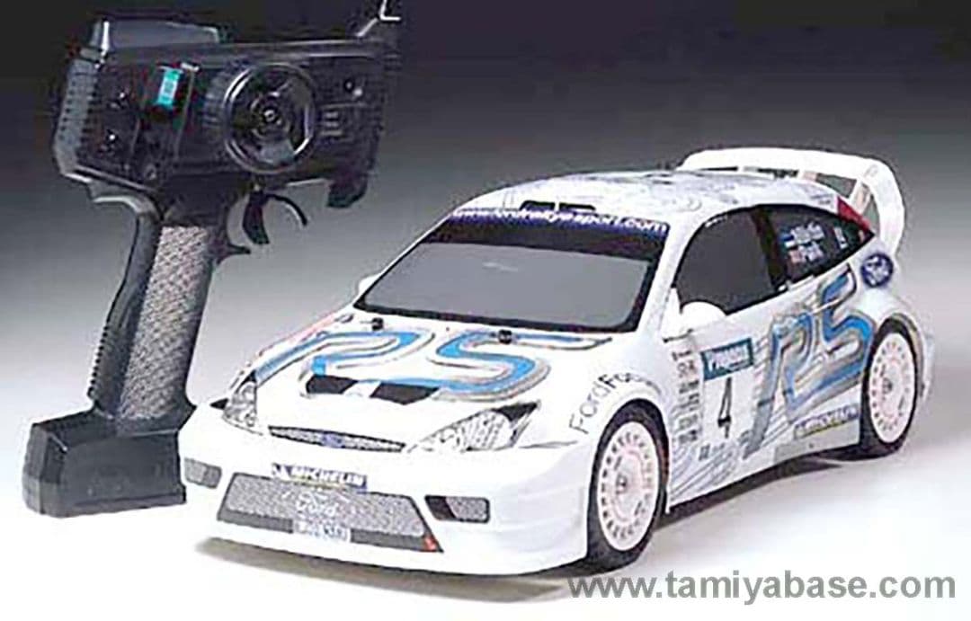 タミヤ 1/14 QD  RCカー  フォードフォーカスWRC03