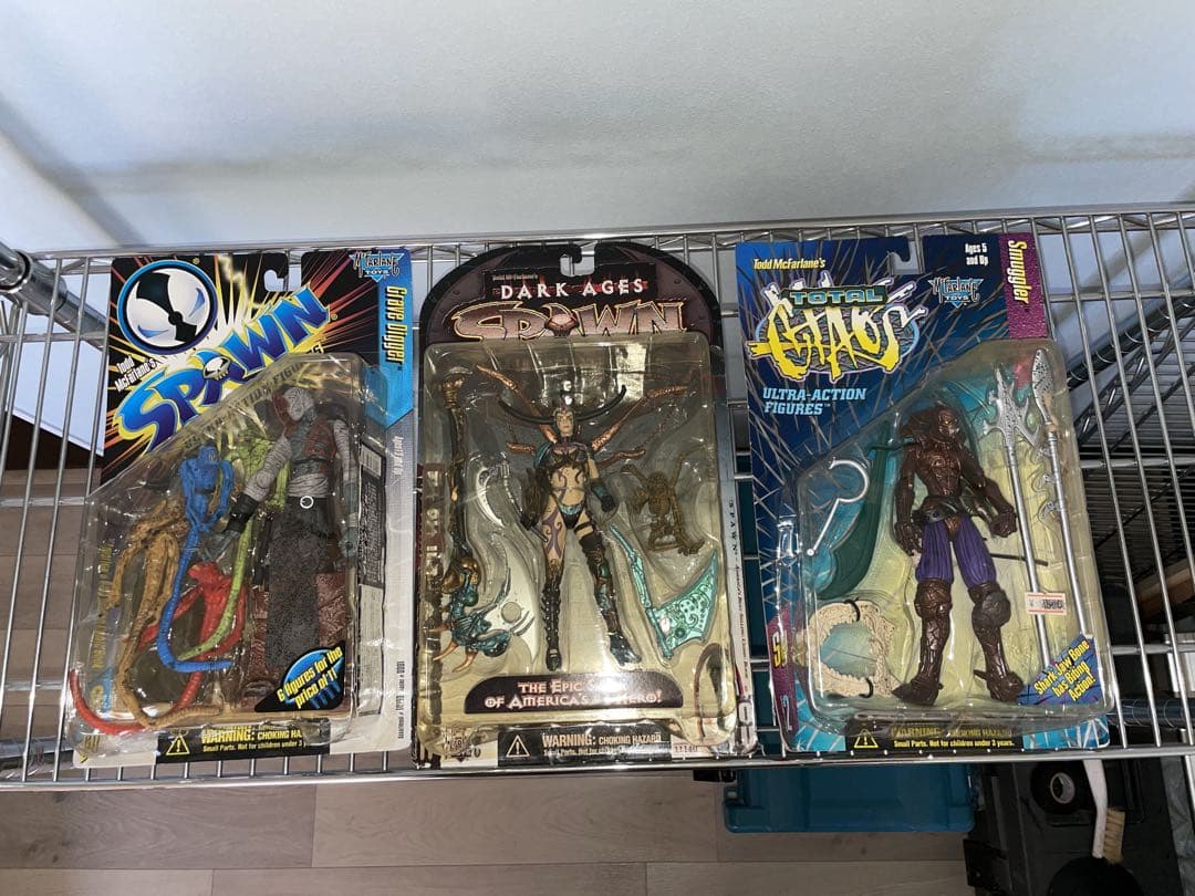 Spawn Dark Ages Chaos フィギュア3個セット