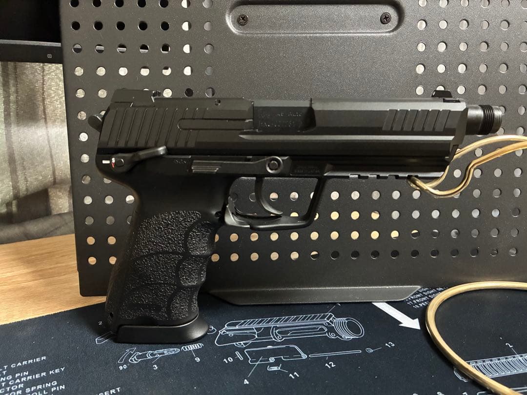 極美品 東京マルイ HK45タクティカル＋SureFire Replica