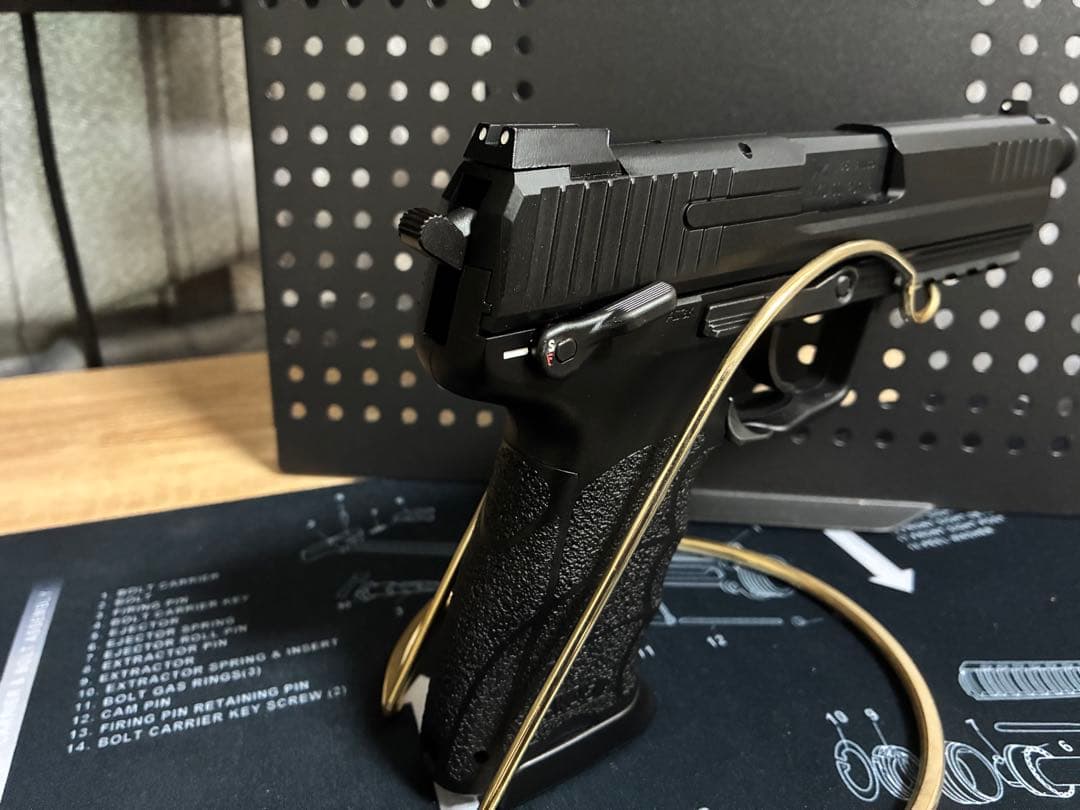 極美品 東京マルイ HK45タクティカル＋SureFire Replica