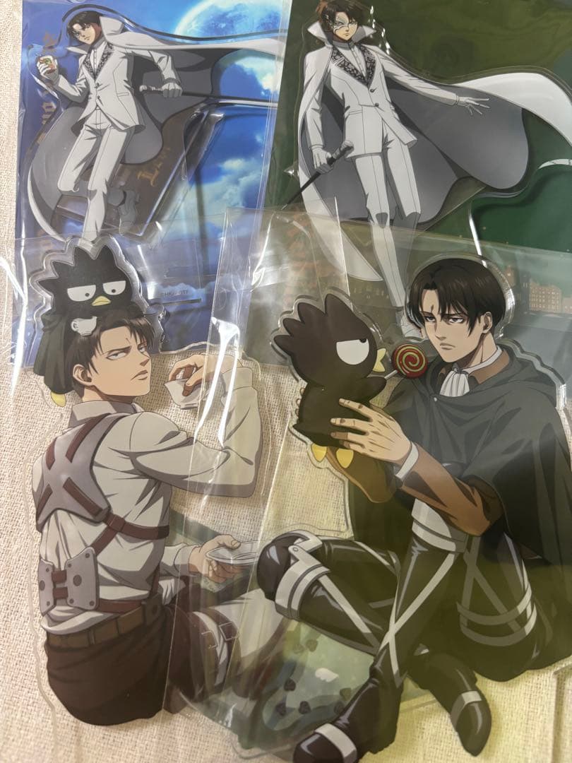 進撃の巨人 リヴァイ兵長 アクリルスタンドまとめ売り