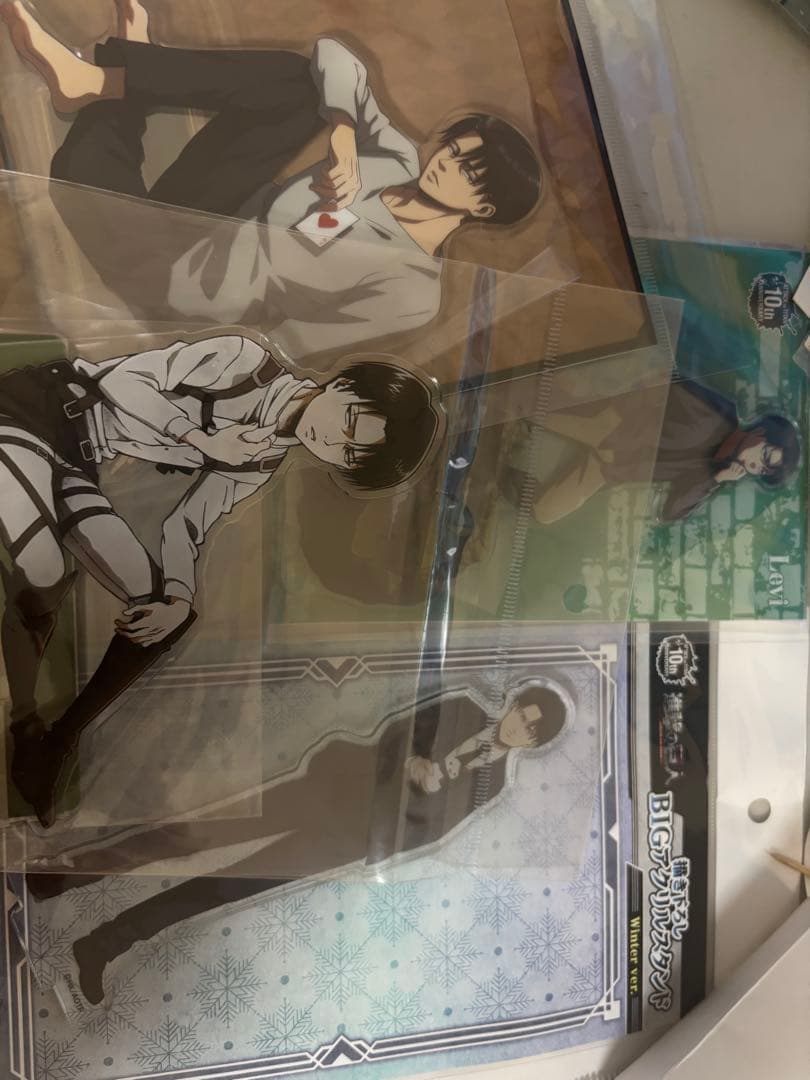 進撃の巨人 リヴァイ兵長 アクリルスタンドまとめ売り