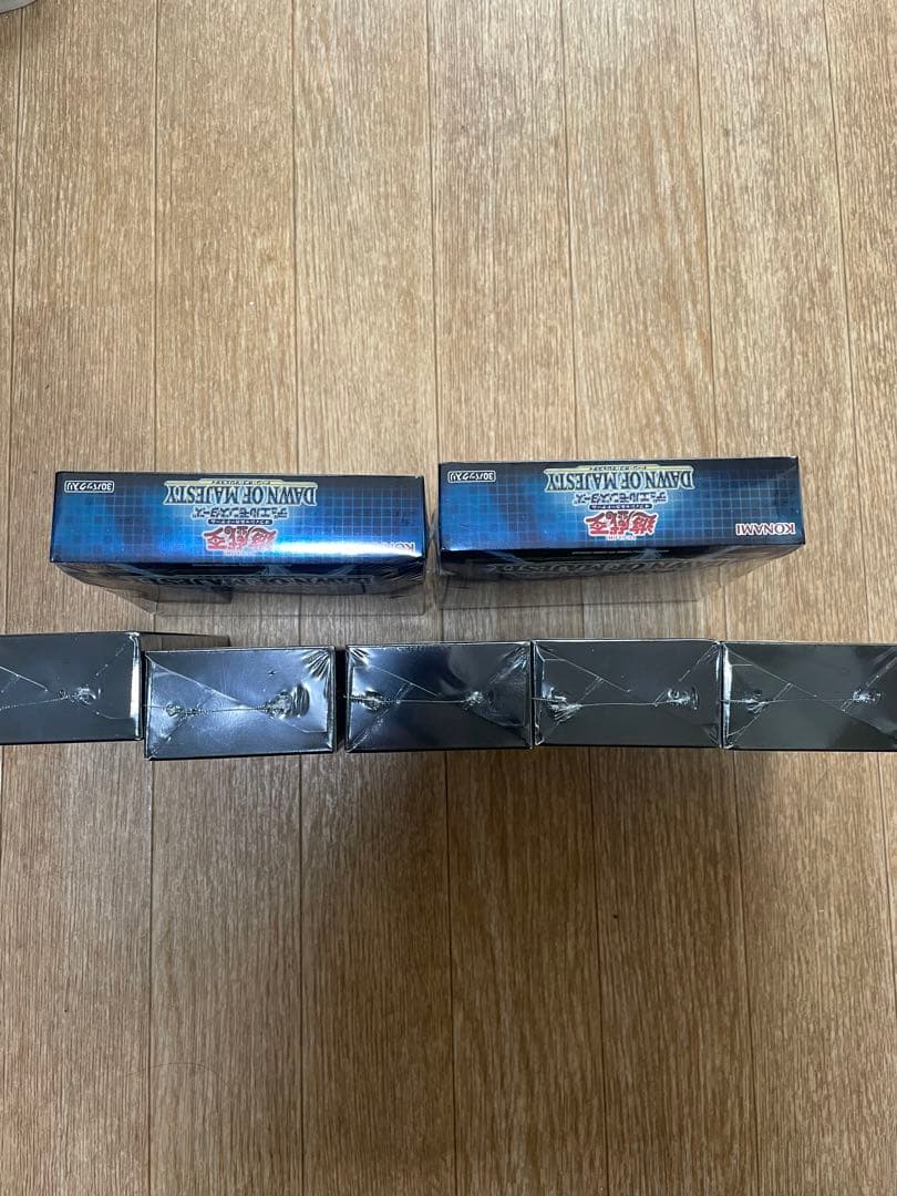 遊戯王OCG DAWN OF MAJESTY 2箱 ✖️アニクロ2021、5箱
