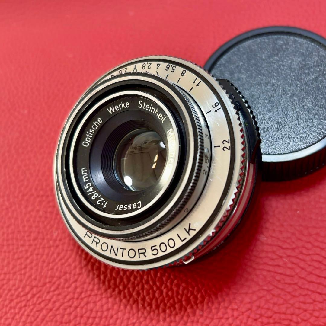 Steinheil Cassar ドイツ製 45mm f/2.8 多彩なボケ⁉️