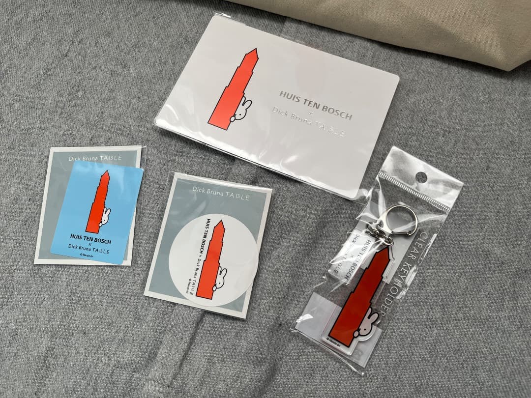 ハウステンボス Dick Bruna TABLE トートバッグ ステッカー など