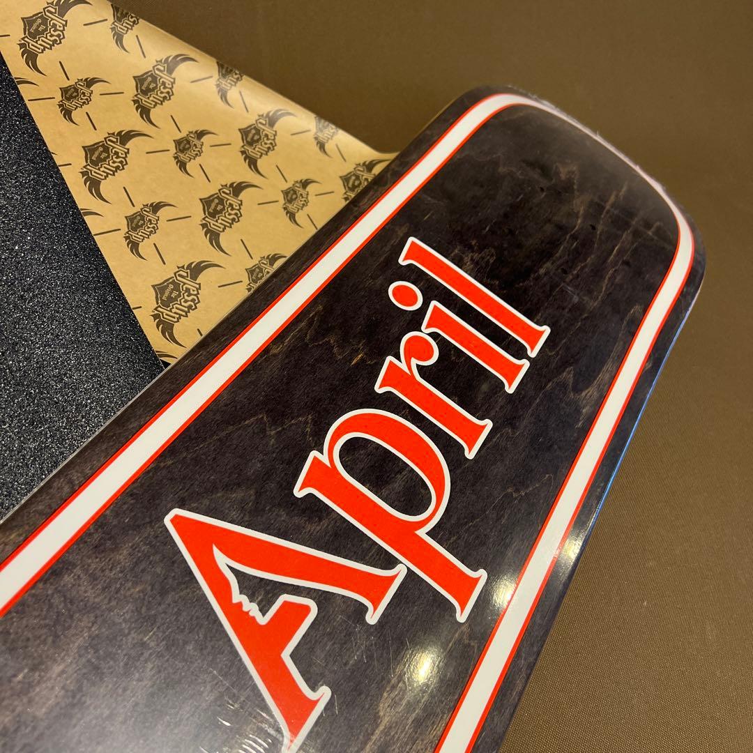 デッキテープ付き！　APRIL 8.25インチ　スケボー