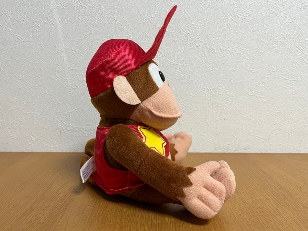 スーパードンキーコング2 ディディーコング ぬいぐるみ 美品