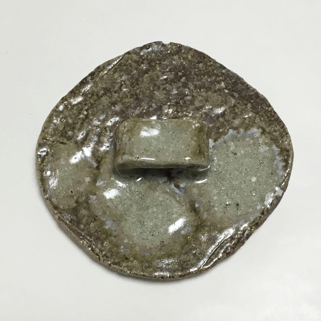 水指 信楽 口四方耳付 紙箱 茶道具 古物品 美術品・アンティーク