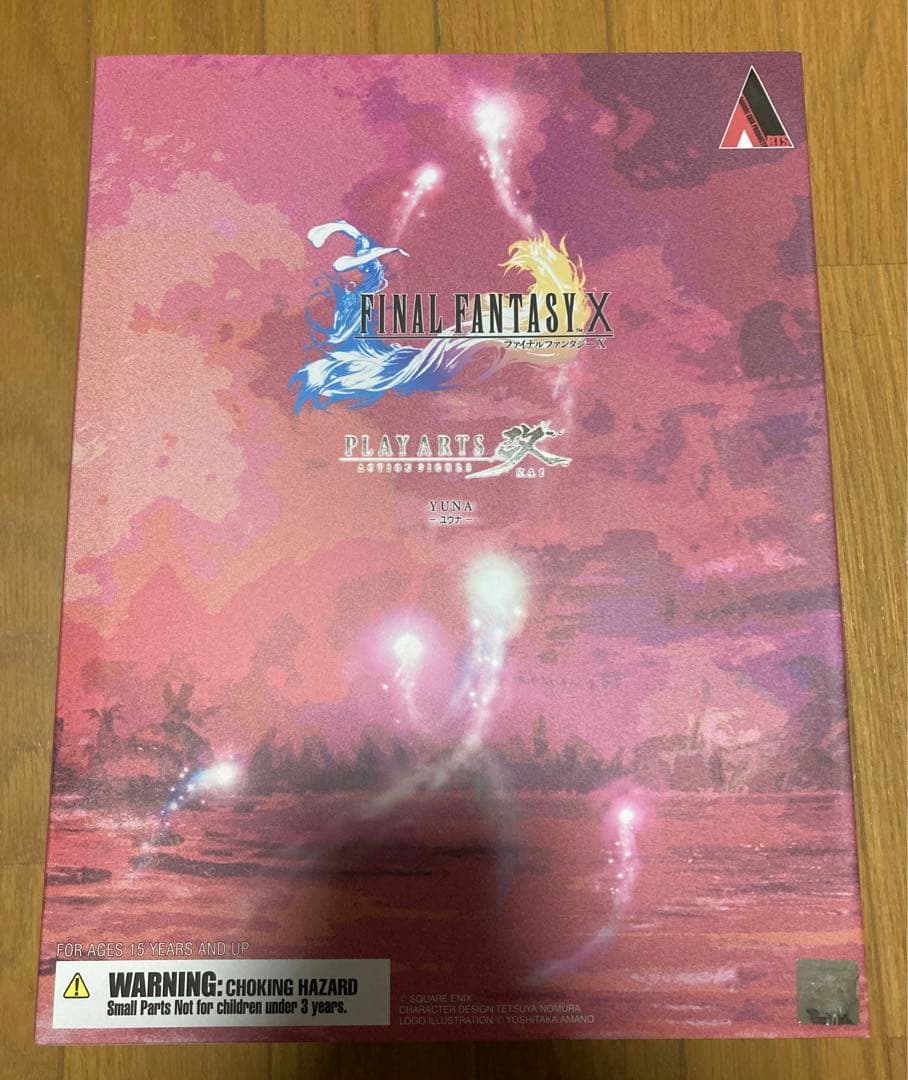 PLAYARTS改　FF10 ユウナ　フィギュア　ファイナルファンタジーX FFX」のティーダとユウナがアクションフィギュアシリーズ“プレイアーツ