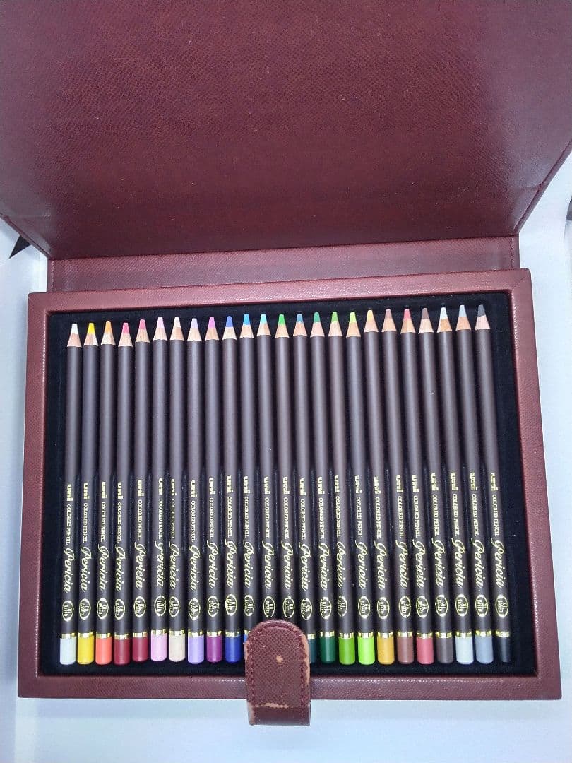 ペリシア Pericia 三菱 uni ユニ 油性色鉛筆 24色セット 未使用品