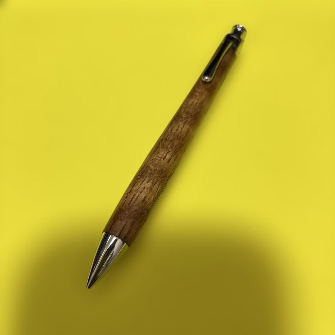 工房楔 ホワイトオーク(トラ杢) 0.5シャーペン 工房 楔 0.5mmペンシル