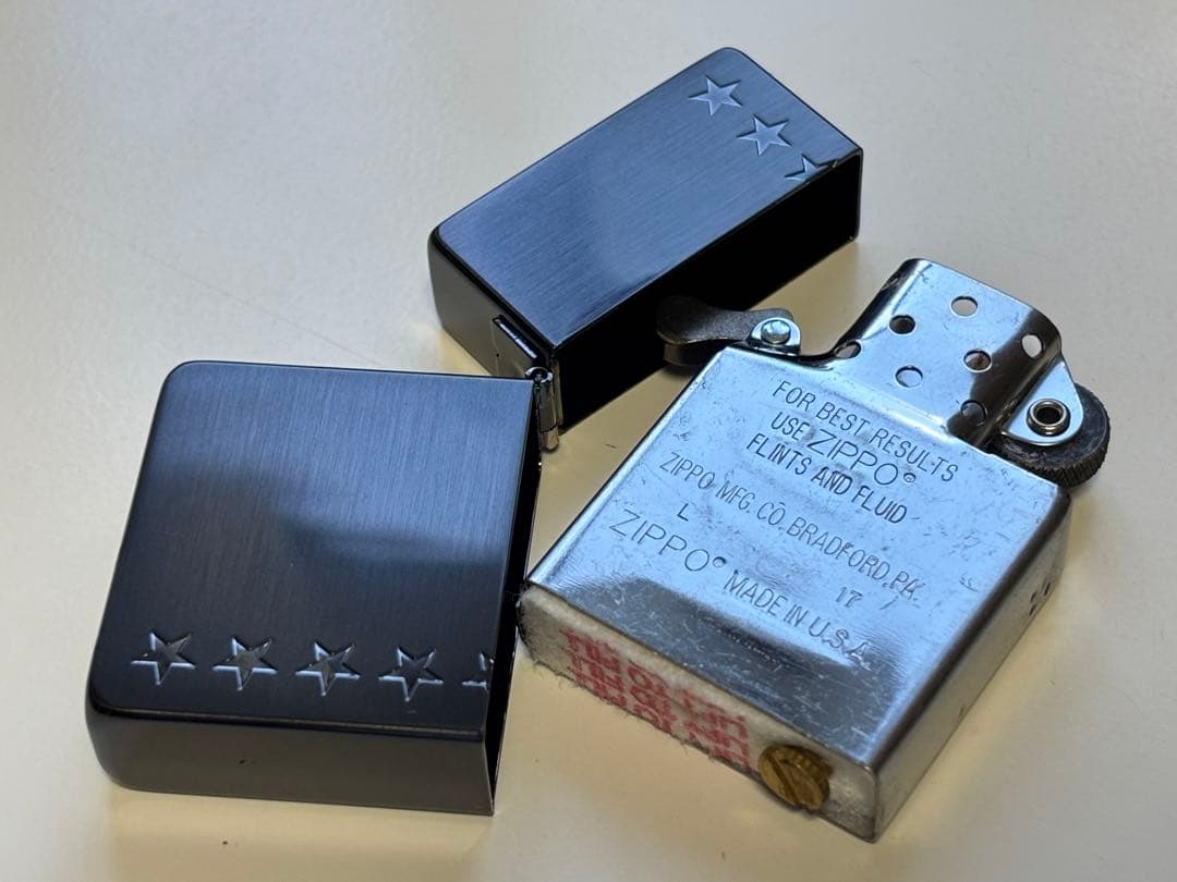 Zippo/ライター/限定/セブンスター/2017/ブラック/未使用/非売品/黒