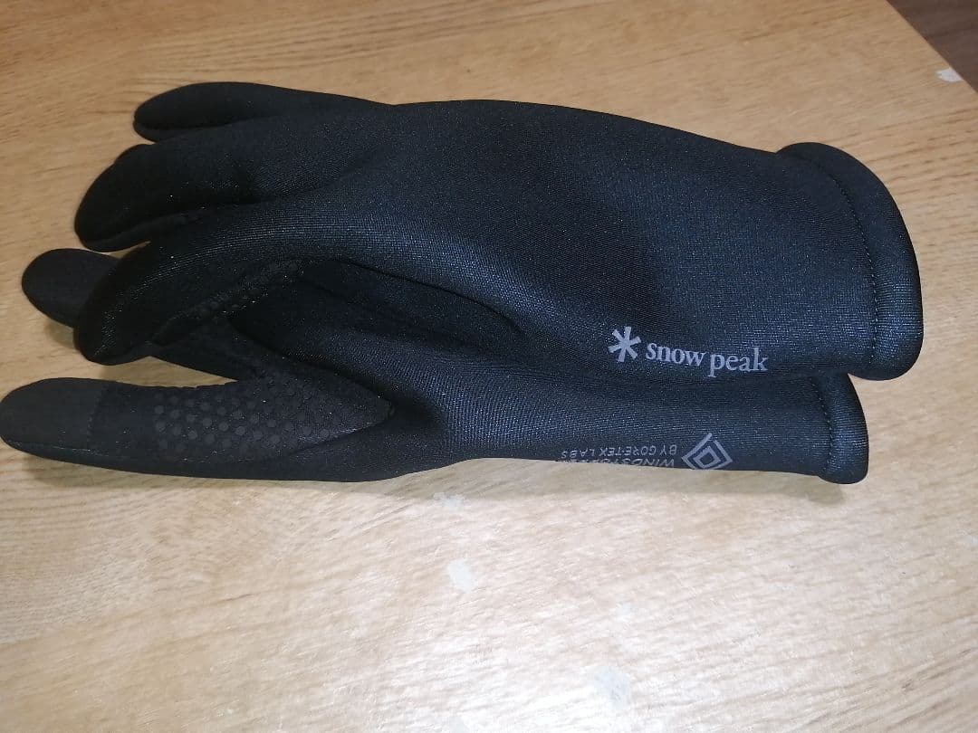 snow peak GORE WINDSTOPPER Gloves Black