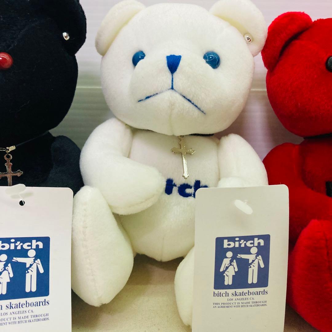 【激レア】bitch skateboards　ビッチストリートベア2　3体セット