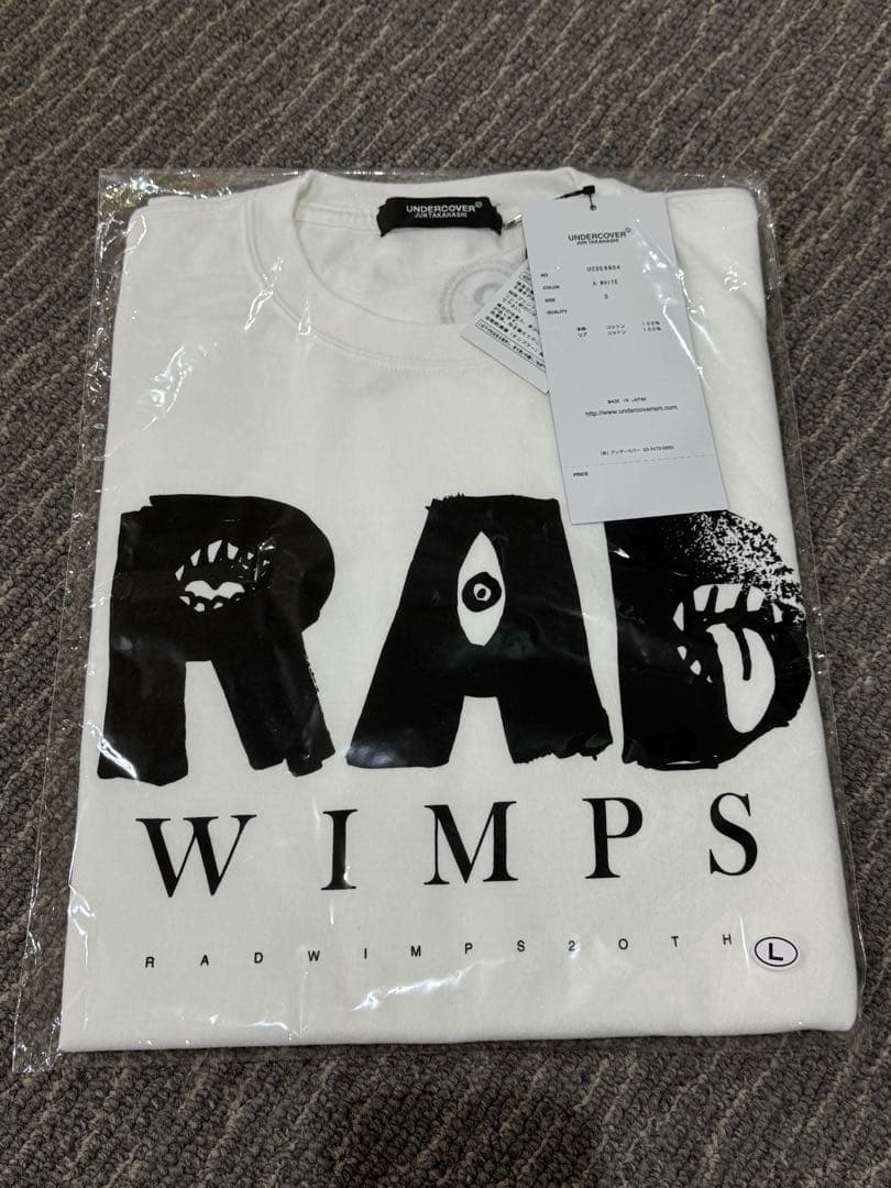 Lサイズ UNDERCOVER RADWIMPS Tシャツ サイズ3 RADWIMPS x UNDERCOVER