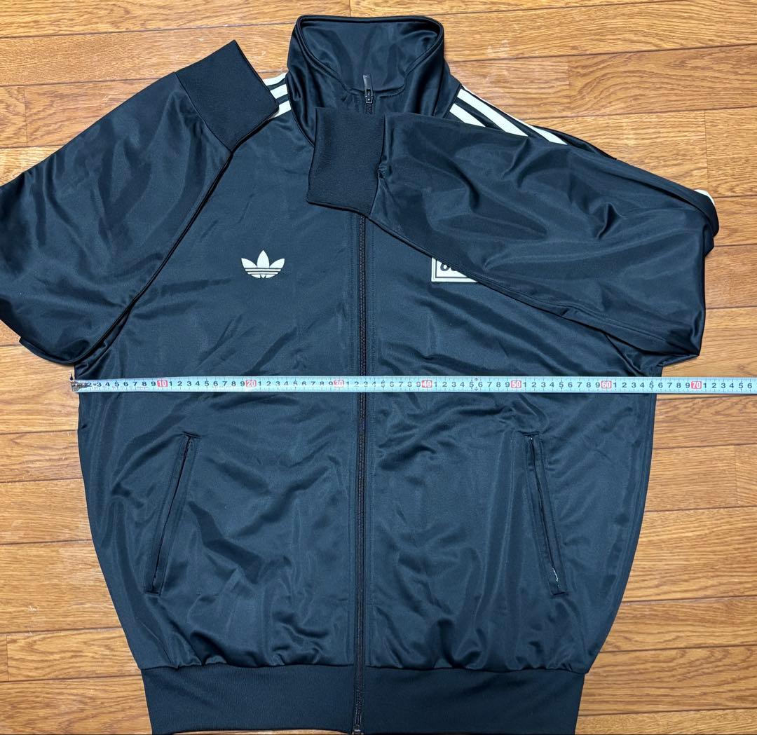 adidas x oasis ツアー ファイヤーバード トラックトップ 黒 - メルカリ