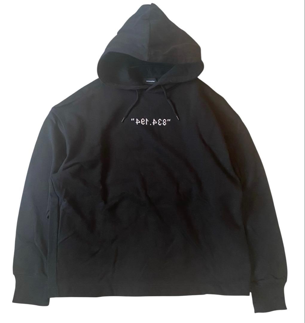 サカナクション 834.194 プルオーバー パーカー フーディ ブラック