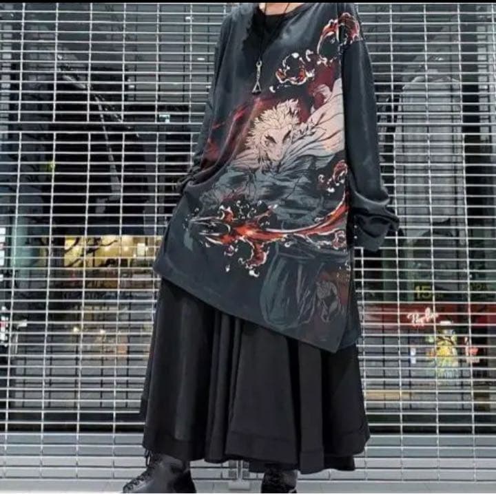 鬼滅の刃 煉獄杏寿郎 ジャンボカットソー サイズ3 ヨウジヤマモト