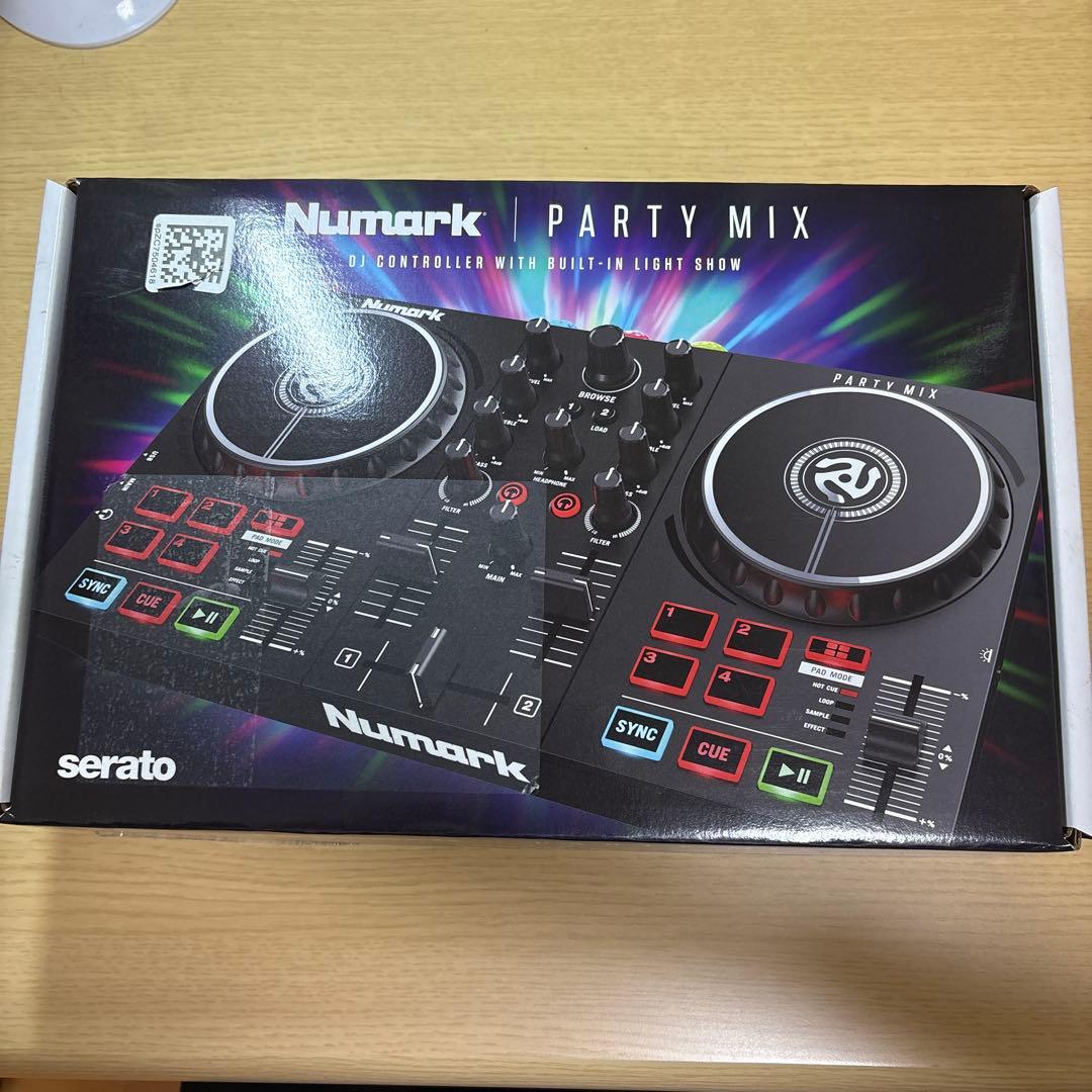 【PC・スマホ接続可能！】 Numark Party Mix DJコントローラー 大ヒットの予感！スマホもPCも対応！】爆安のDJコントローラー、Numark