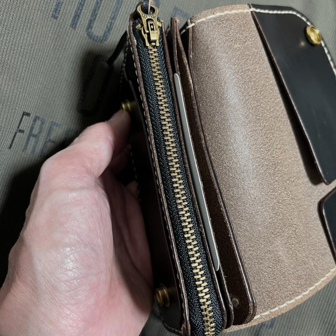 トラッカーウォレット クロムエクセル アポロコンチョ シルバー925 #343