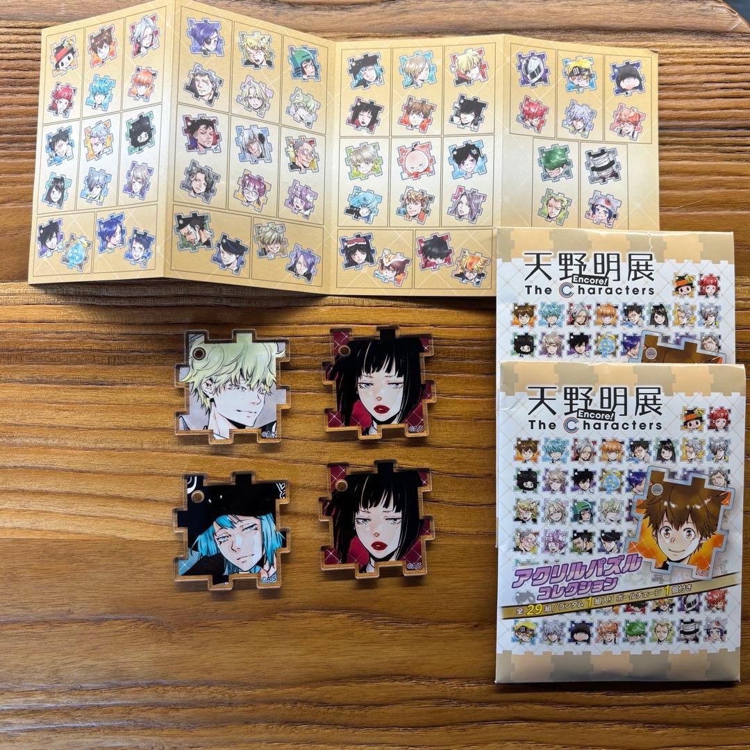 天野明展 家庭教師ヒットマンREBORN アクリルパズルコレクション 獄寺