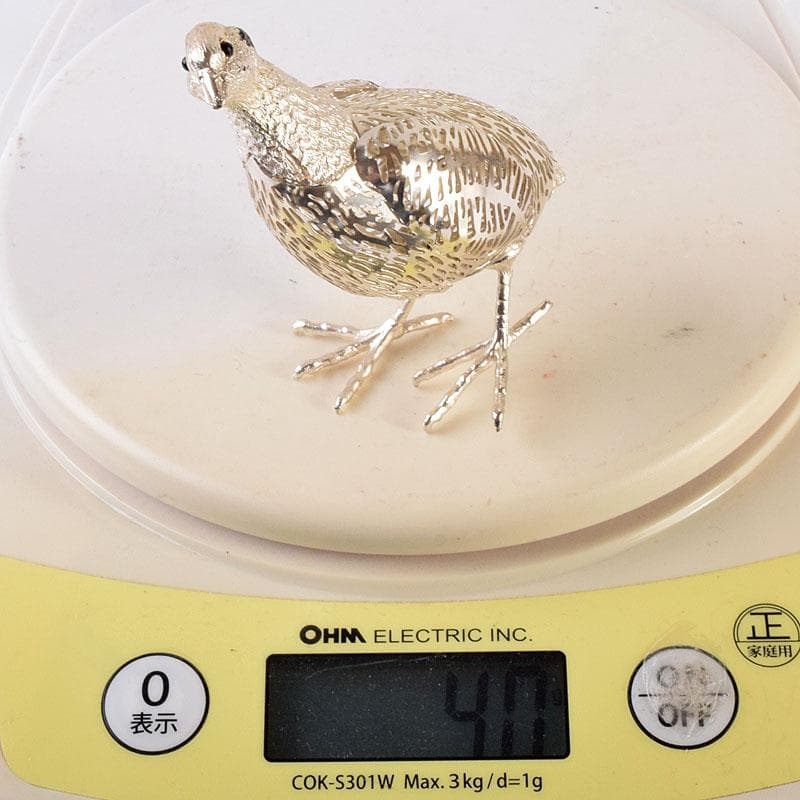 CHRISTOFLE クリストフル リュミエールダルジャン 鳥 M R7897