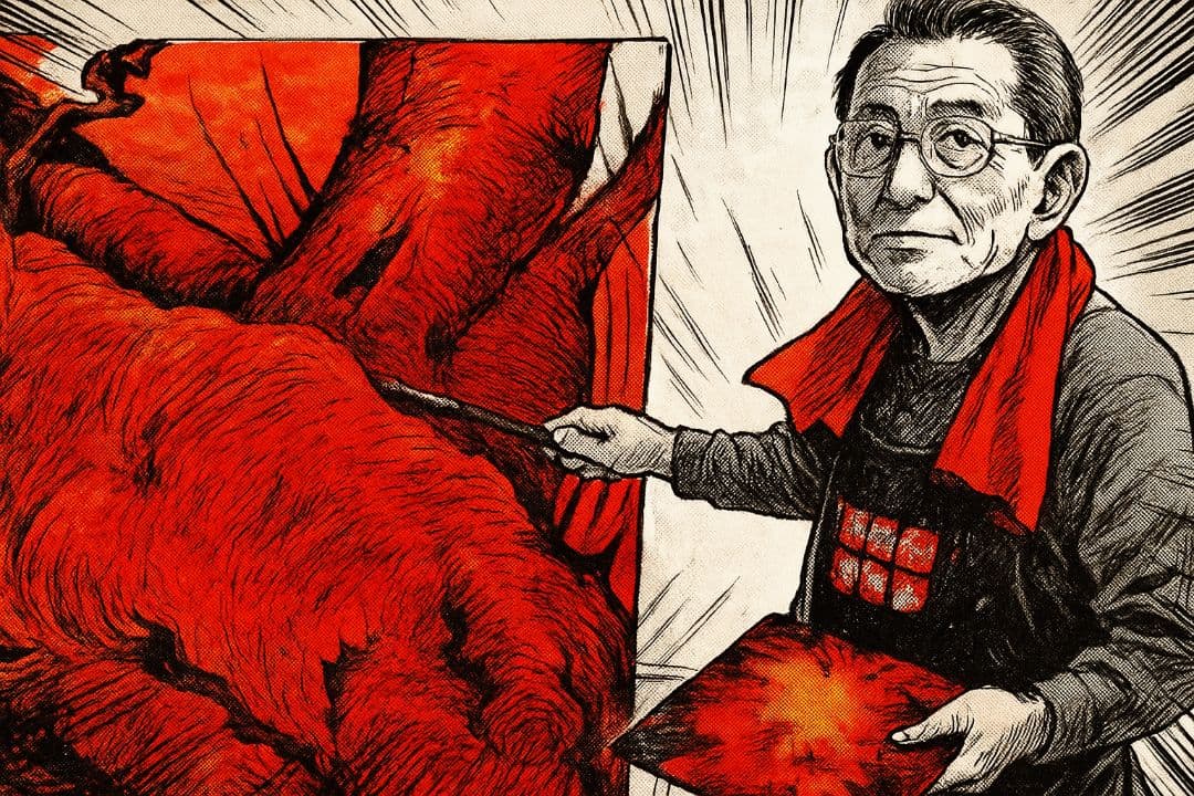 油絵「パリの午後 ― Rue de l'Escargot」