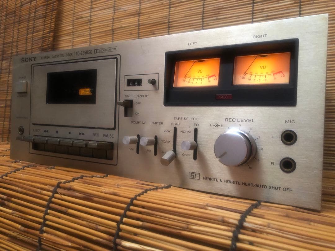 整備品 SONY TC-2350SD カセットデッキ - メルカリ