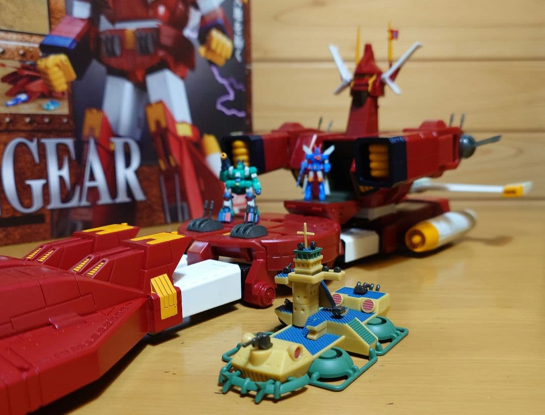 戦闘メカ ザブングル バンダイ超合金魂 GX-38 アイアンギアー 中古品