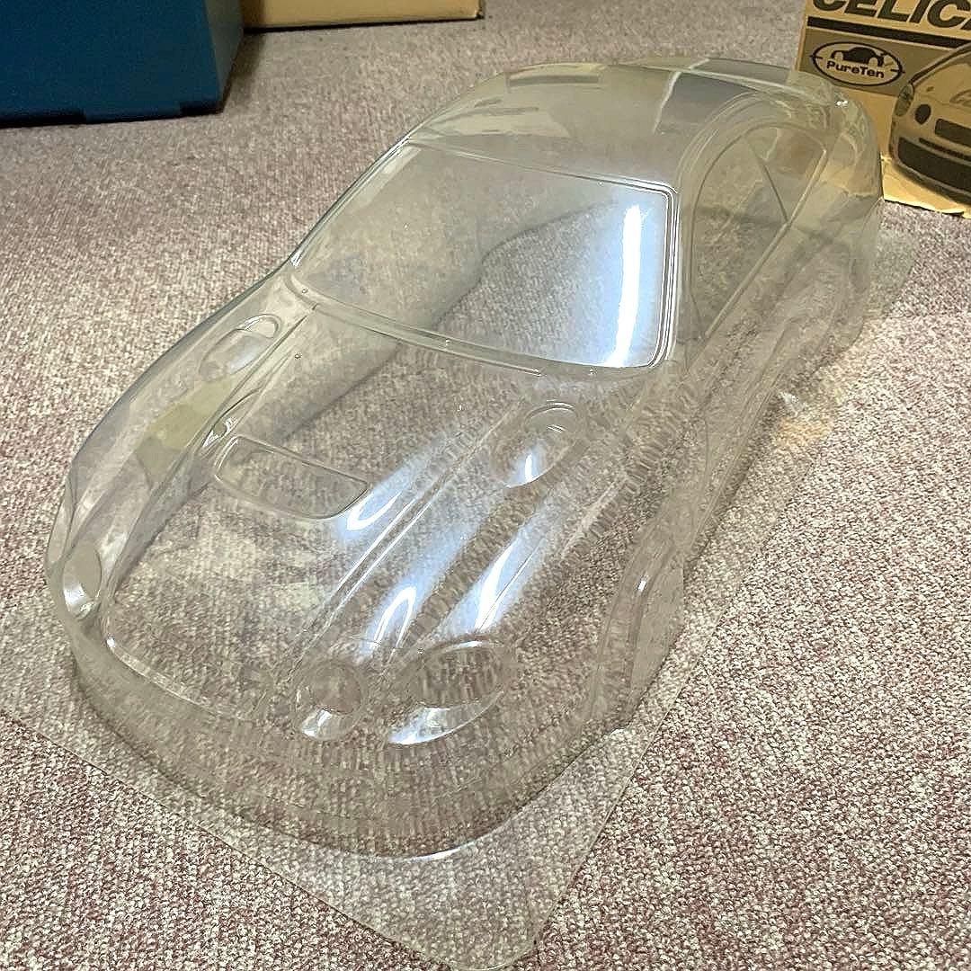 絶版 京商 トヨタ カストロール セリカ ボディキット　新品　未塗装　ラジコン