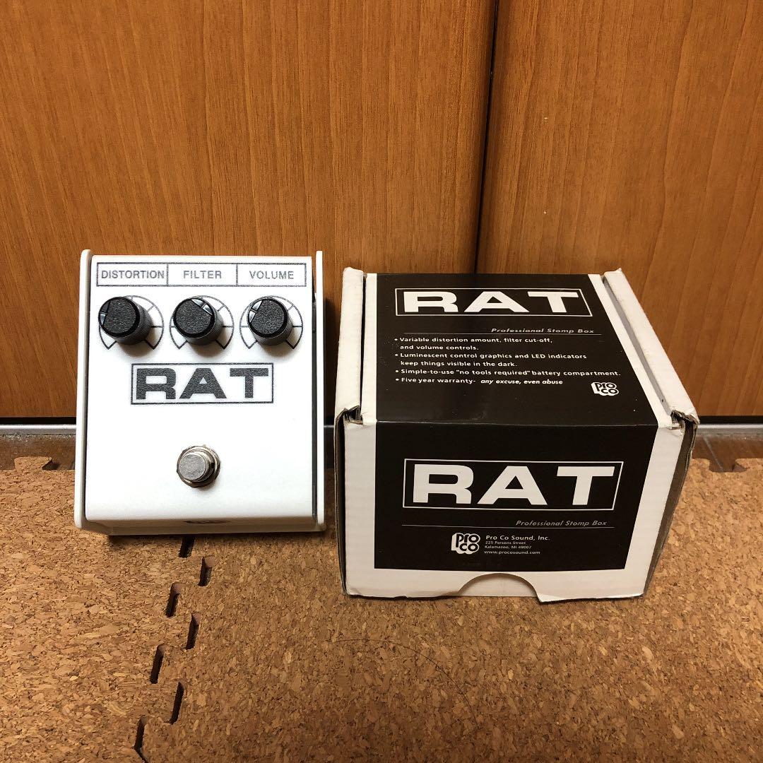 ProCo RAT IIイケベ楽器40周年記念モデル 白ラット Pro-Co Proco RAT 白