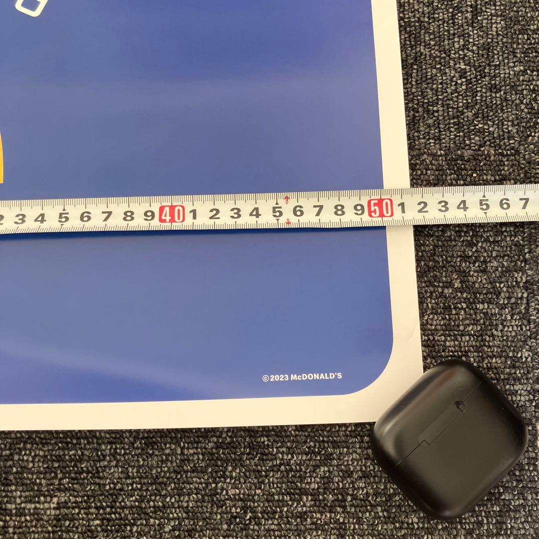 世界に150個限定！非売品 青いマックの日 フィッシャーズポスター