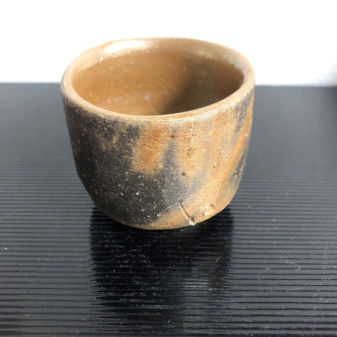 備前焼　柴岡守　徳利　ぐい　セット　箱　骨董　酒器　一輪挿し　花器