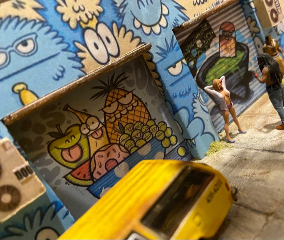 ジオラマ 1/64 【Surf City GARAGE】