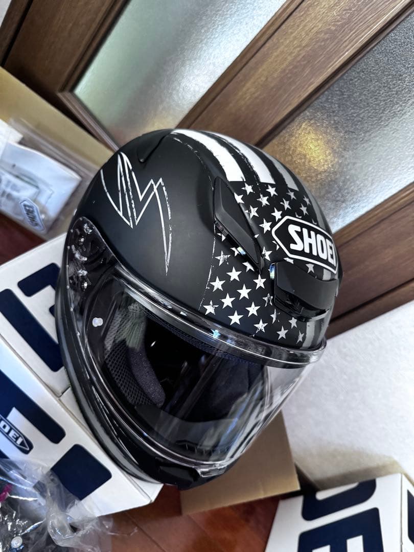 SHOEI Z-8 ヘルメット フルフェイス DEDICATED2 星条旗 L