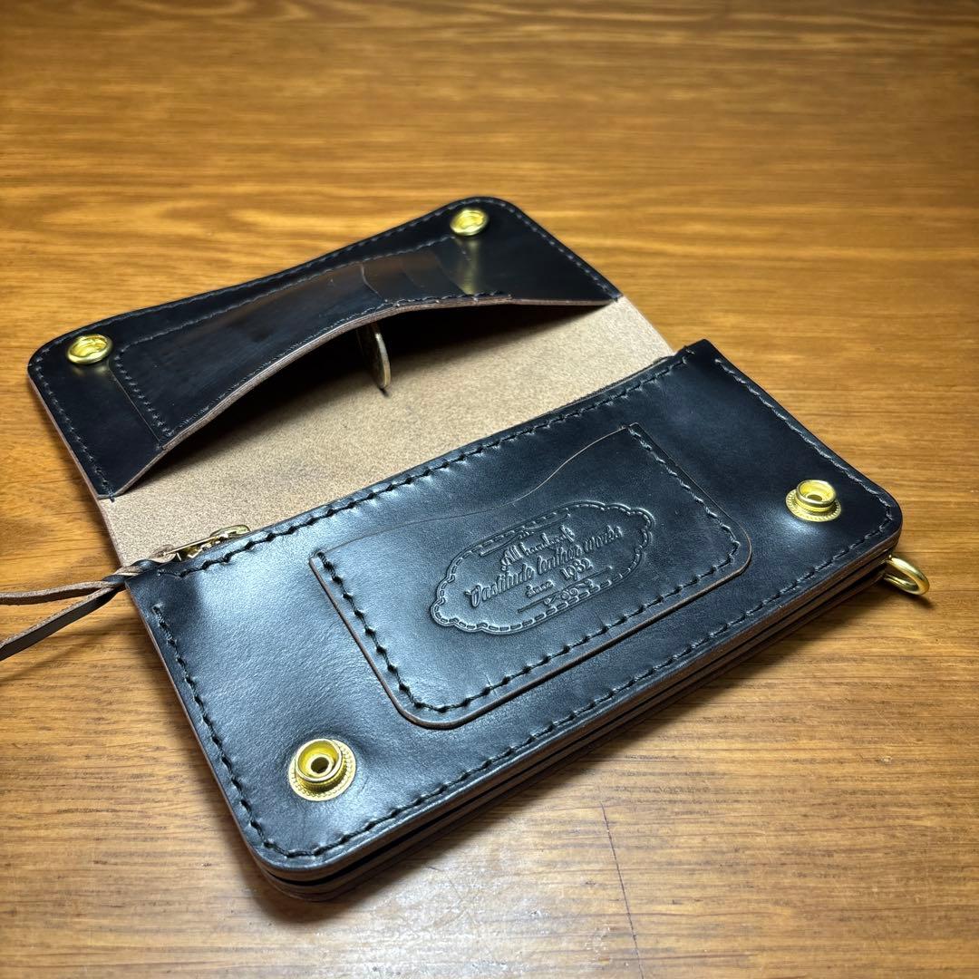 23　ロングウォレット 3層タイプ フリーポケット付き　クロムエクセル