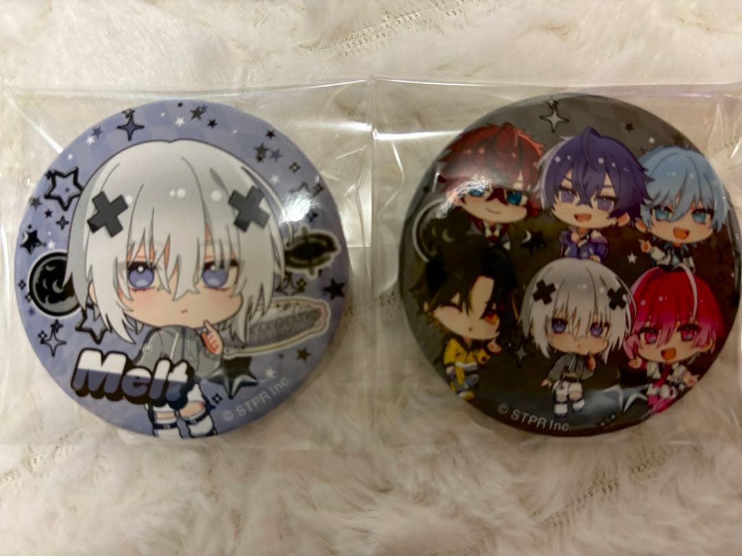 メルト・ダ・テンシくん Starry Spring 等身缶バッジ