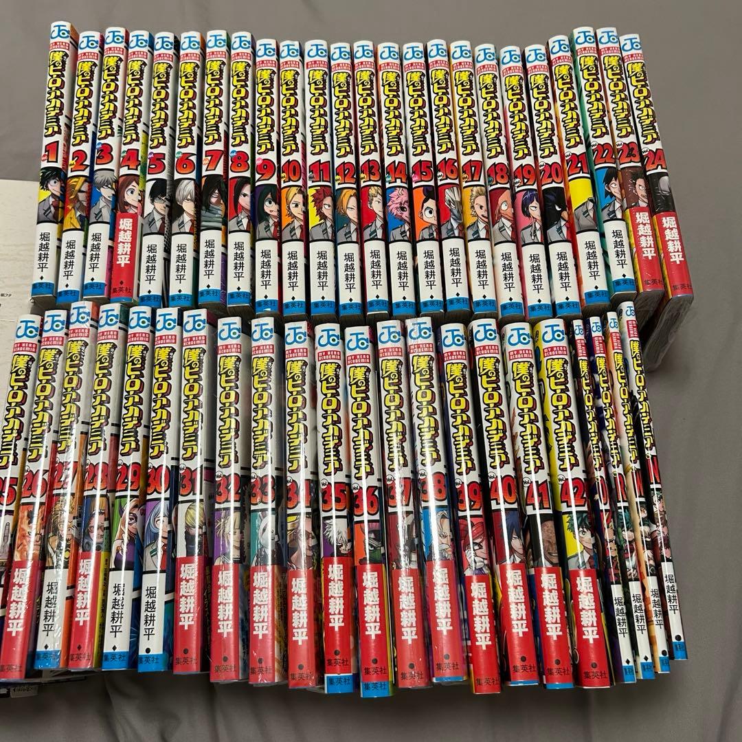 椿　僕のヒーローアカデミア 42巻セット　フィギュア2体