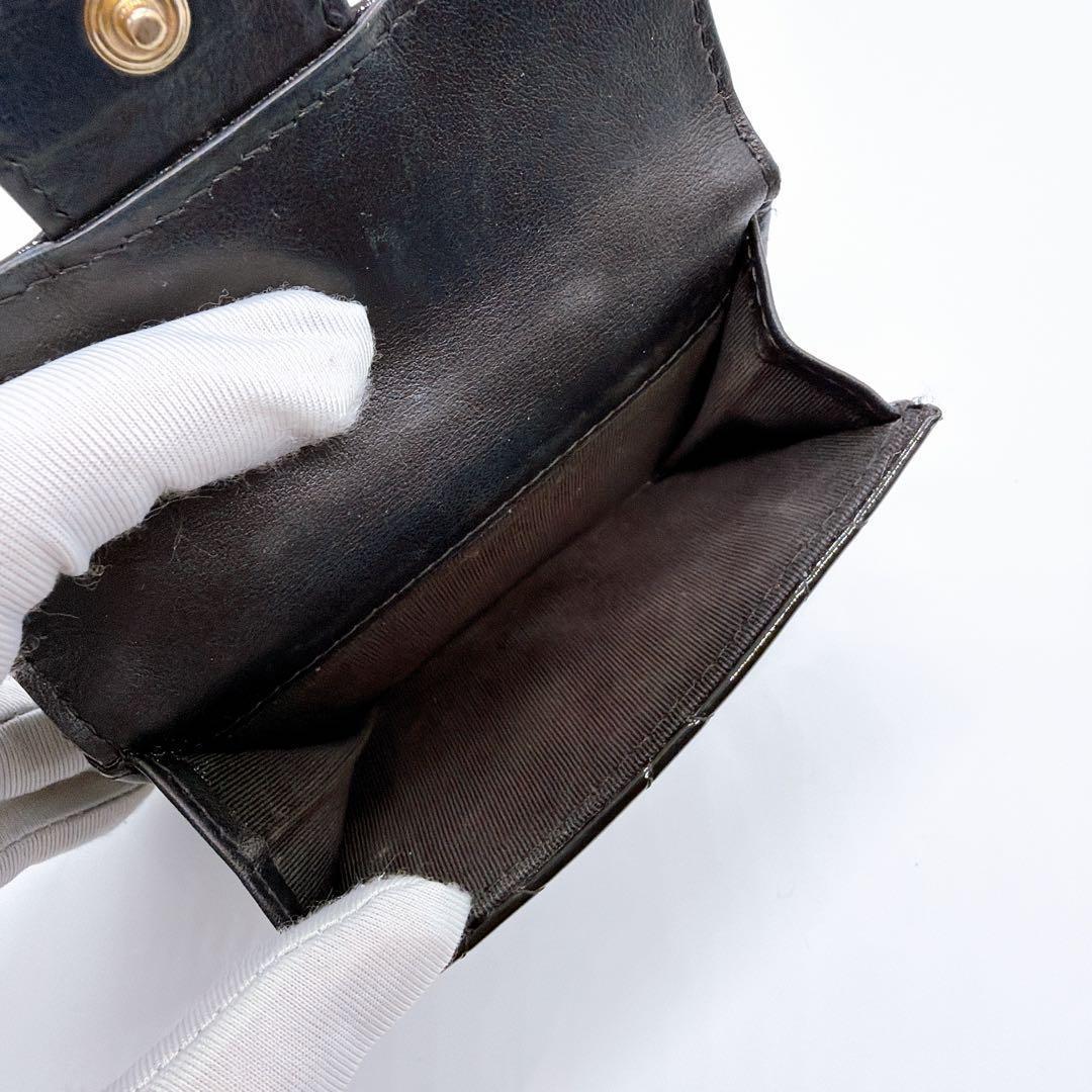 シャネル マトラッセ コンパクトウォレット 三つ折り財布 CHANEL 美品