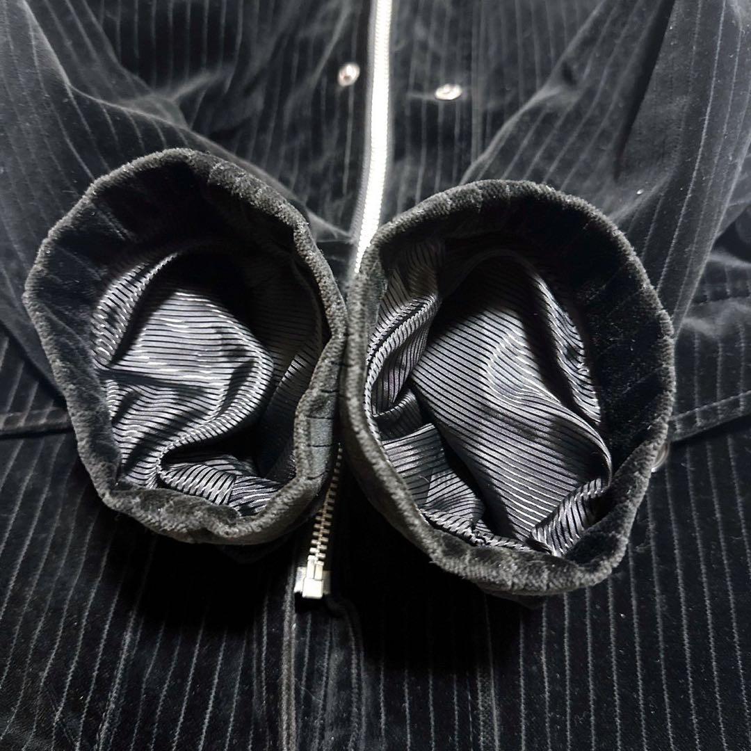 ジャケット・アウター 00s archive velours jacket opium Y2K