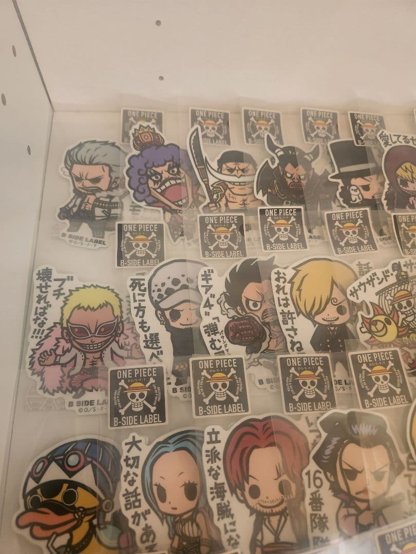 b-side label ステッカー ONE PIECEまとめ売り