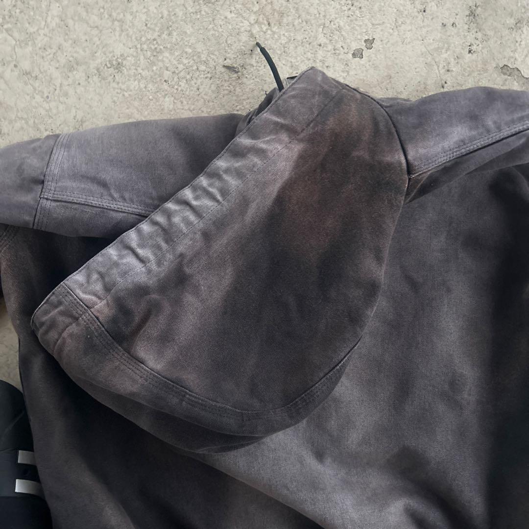 南無阿弥陀仏 Carhartt アクティブジャケット 鬼フェード 黒 S