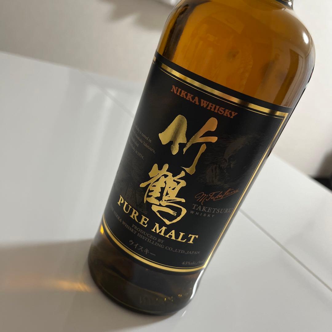 新品未開封　竹鶴　ピュアモルト43% ニッカウヰスキー（NIKKA WHISKY） 【大量入荷！】【何本でもOK