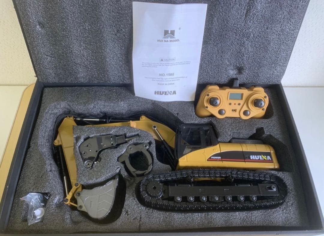 HuiNa Toys 1580 1/14 RC 油圧ショベル キャタピラ 金属製