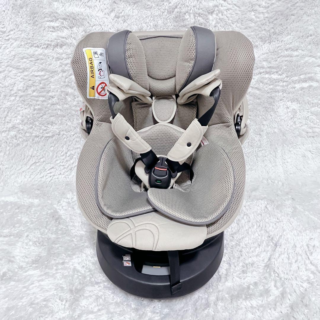 洗濯済✨エールべべ クルット5i グラングレージュ ISOFIX 2018年製