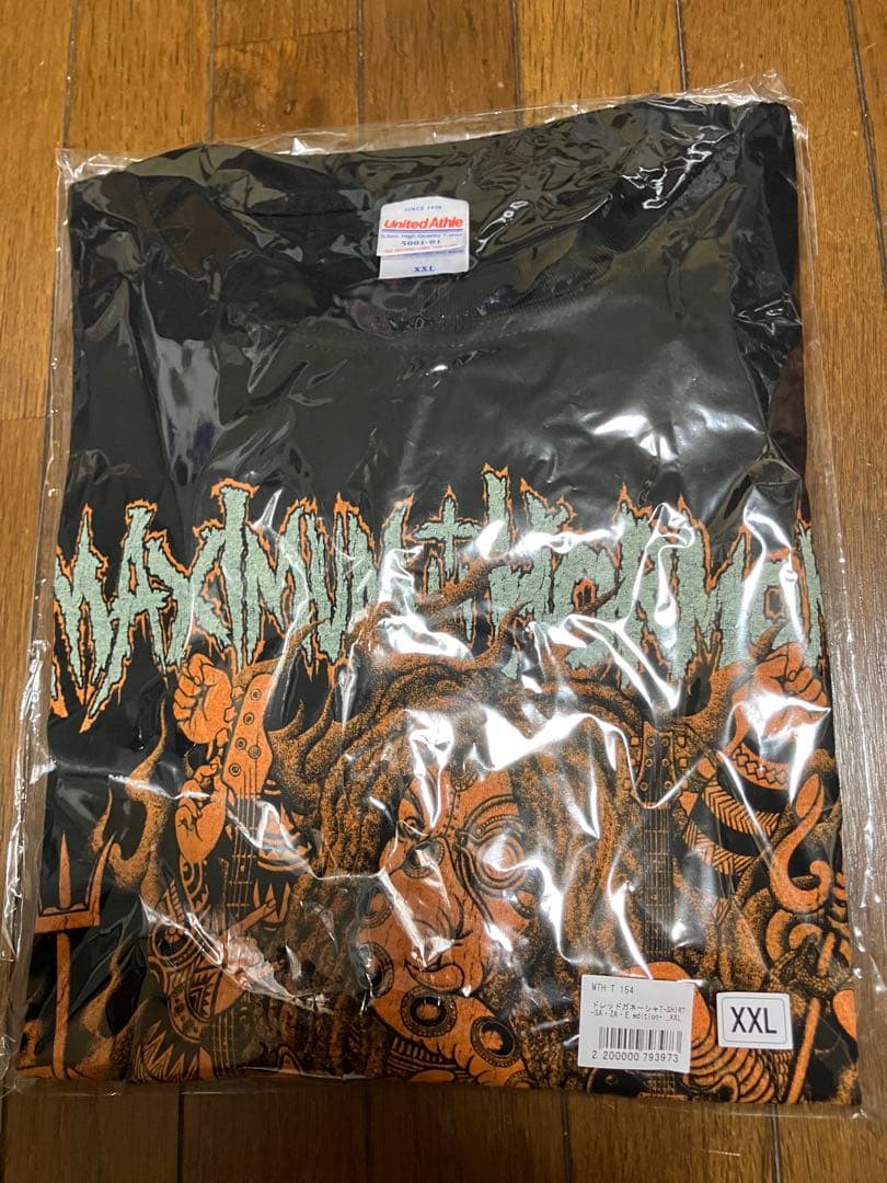 マキシマム　ザ　ホルモン　ドレッドガネーシャ Tシャツ　新品未開封品　XXL マキシマム ザ ホルモン ドレッドガネーシャ Tシャツ 新品未開封品 XXL