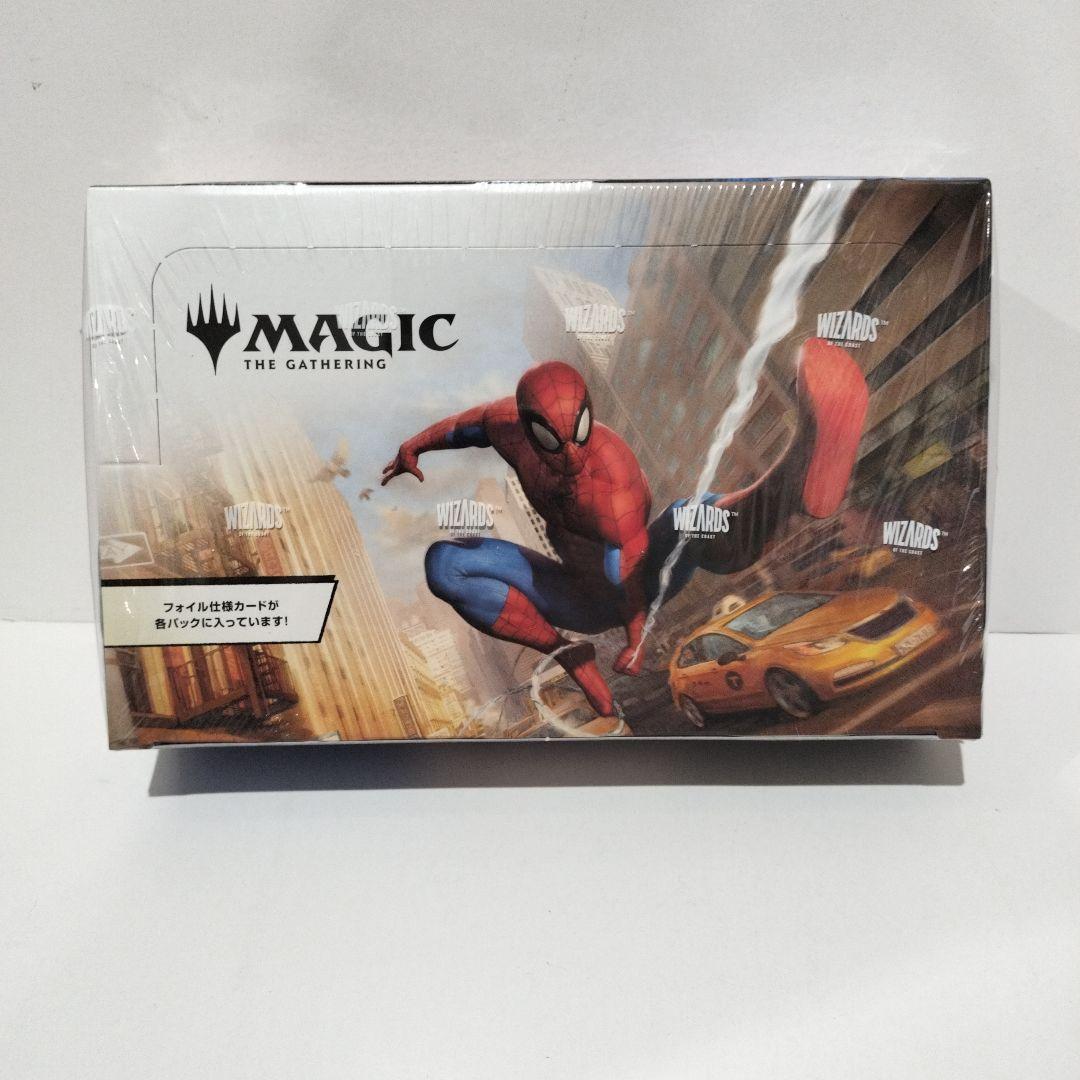 【新品未開封】日本語版　MTG スパイダーマン プレイ・ブースター BOX MTG スパイダーマン コレクターブースター box シュリンク付き 日本語