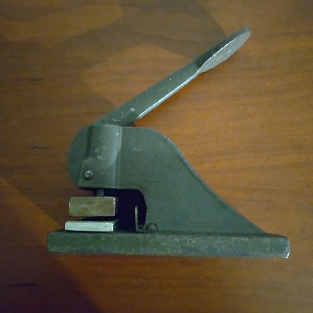 イギリス ヴィンテージ エンボッサー スタンプ 123013 エンボッサー シール