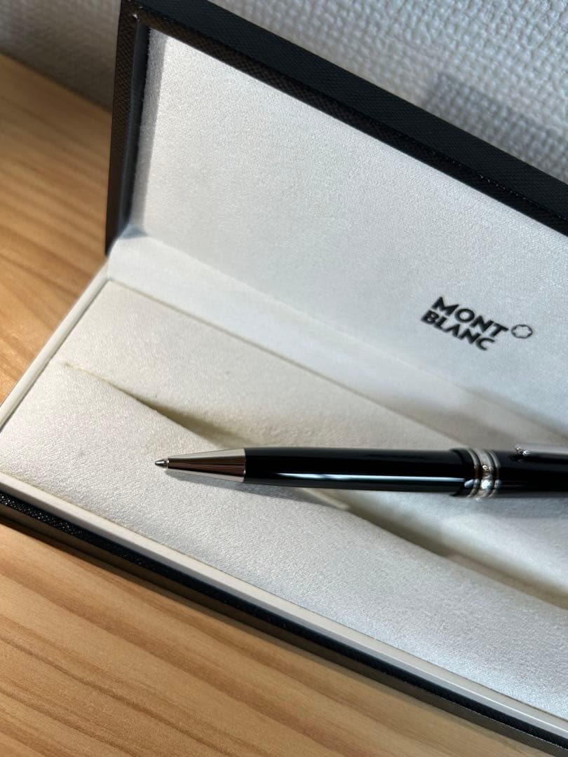 MONT BLANC ボールペン 黒 本体専用ケース付き