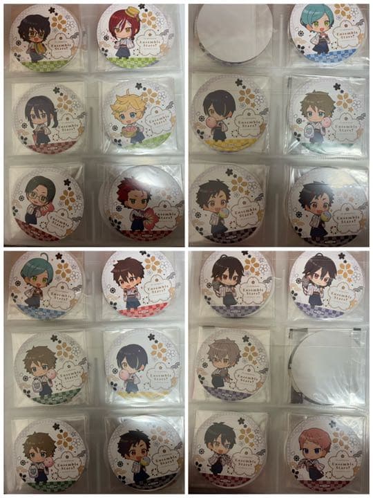 バラ売り⭕️ あんスタ 時光缶バッチ アニカフェコースター 特典